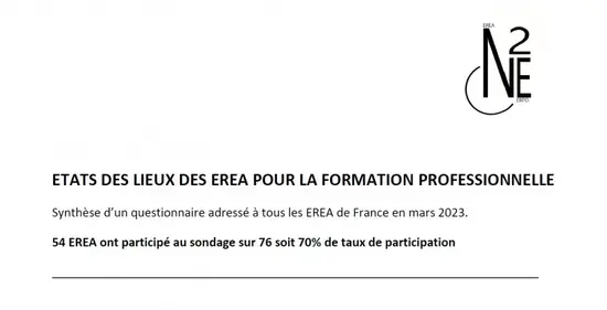 Etat des lieux remis au ministère
