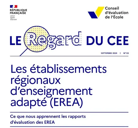 Le regard du CEE : Ce que nous apprennent les rapports d'évaluation des EREA